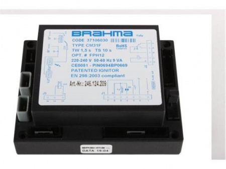 Блок управления горением Brahma CM31F, 37106030