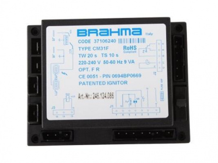 Блок управления горением Brahma CM31F, 37106240