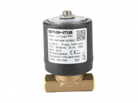 Газовый клапан Brahma E6G*SR8*1/4*GMO 13772253