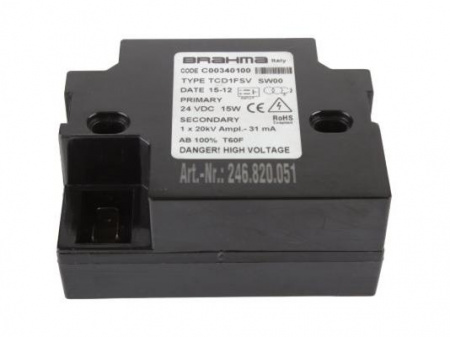 Трансформатор розжига Brahma TCD1FSV, C00340100