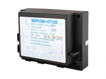 Блок управления горением Brahma CM12F, 37103253