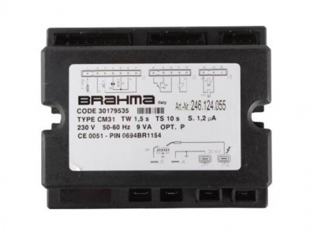 Блок управления горением Brahma CM31, 30179535
