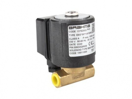 Газовый клапан Brahma E6G*S8*1/4*GMO 13752003