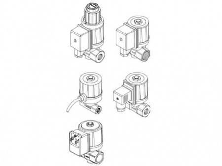 Газовый клапан Brahma E6G*S8*1/4*GFD 13751000