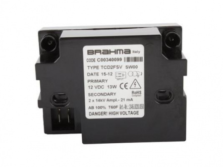 Трансформатор розжига Brahma TCD2FSV, C00340099