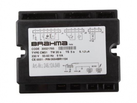 Блок управления горением Brahma CM31, 30021785