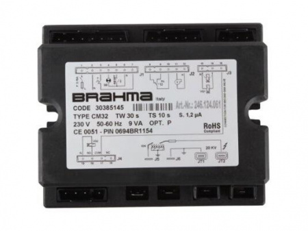 Блок управления горением Brahma CM32, 30385145