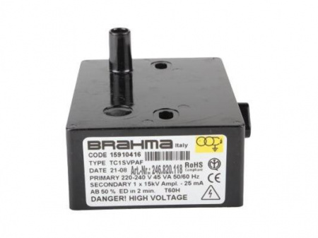 Трансформатор розжига Brahma TC1SVPAF, 15910416